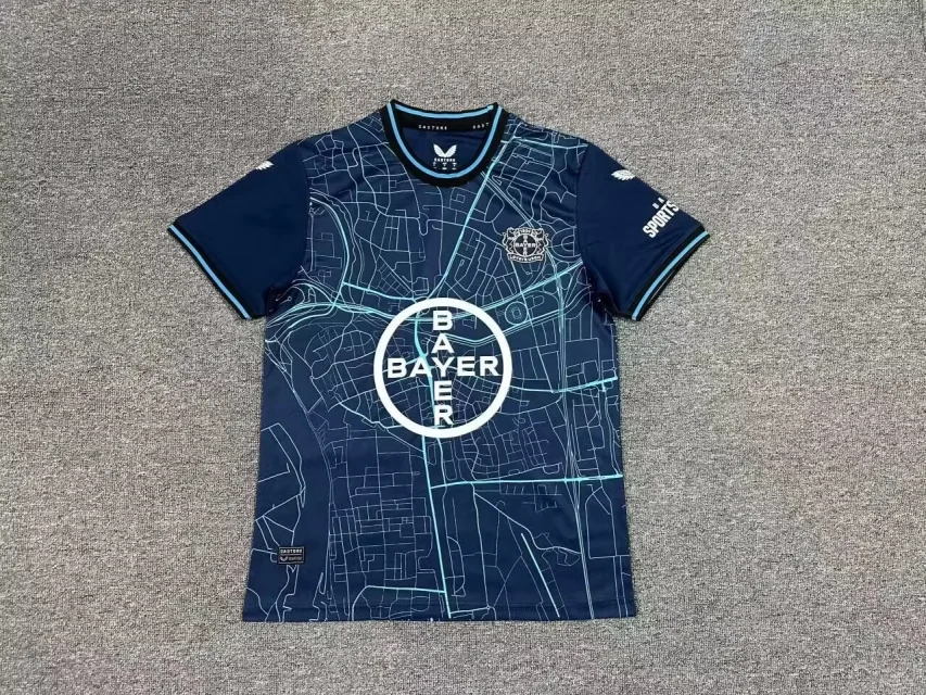 AAA Quality Leverkusen 23/24 Special Dark Blue Soccer Jersey